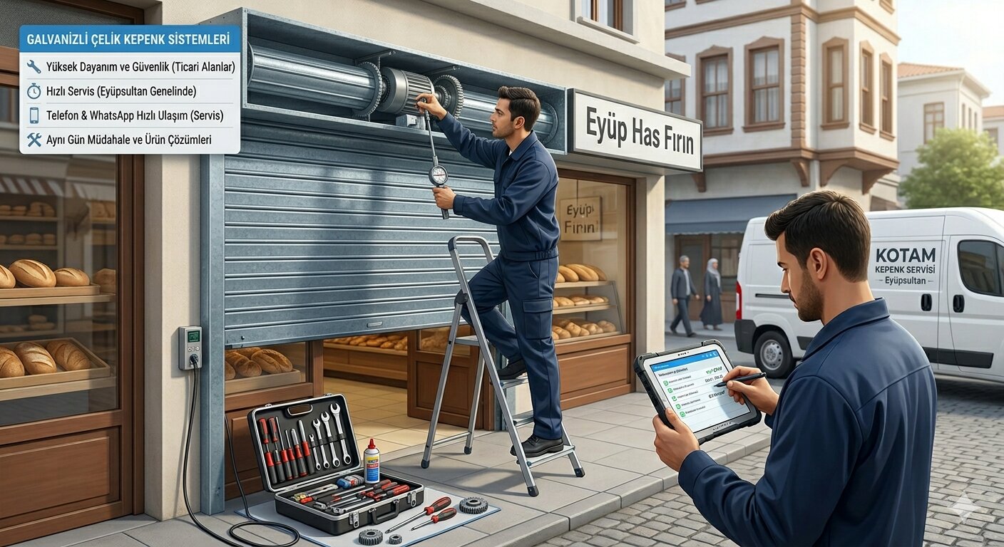 Galvanizli Çelik Kepenk