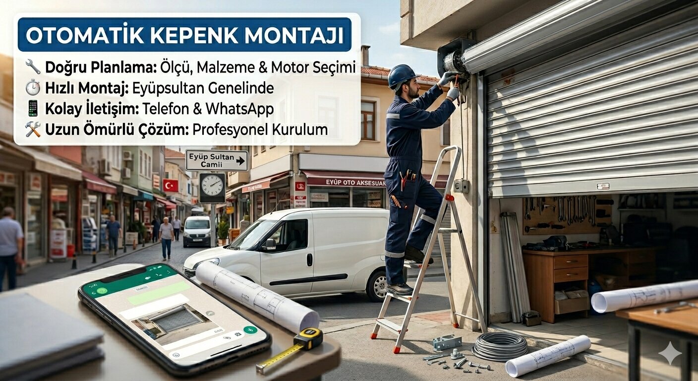 Otomatik Kepenk Montajı
